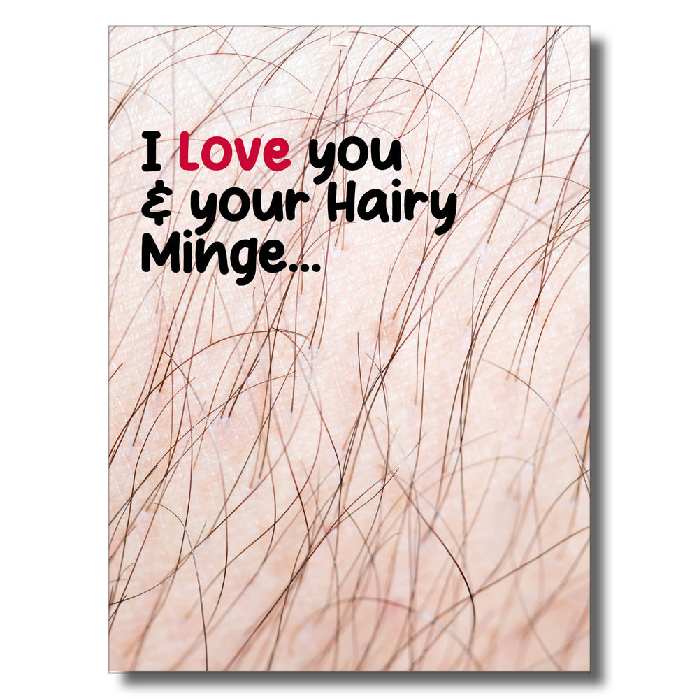 Love Your Hairy Minge Card #1 image